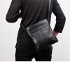 Shihua Eden Herren Echtleder Vertikale Schulter Messenger Bag - Trendiger Koreanischer Business Casual Rucksack