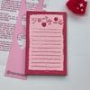 Fruits Pattern Design Stick Note Selves Stick Write Pad Great for School Office Journaling Multipurpose Paper Notepads