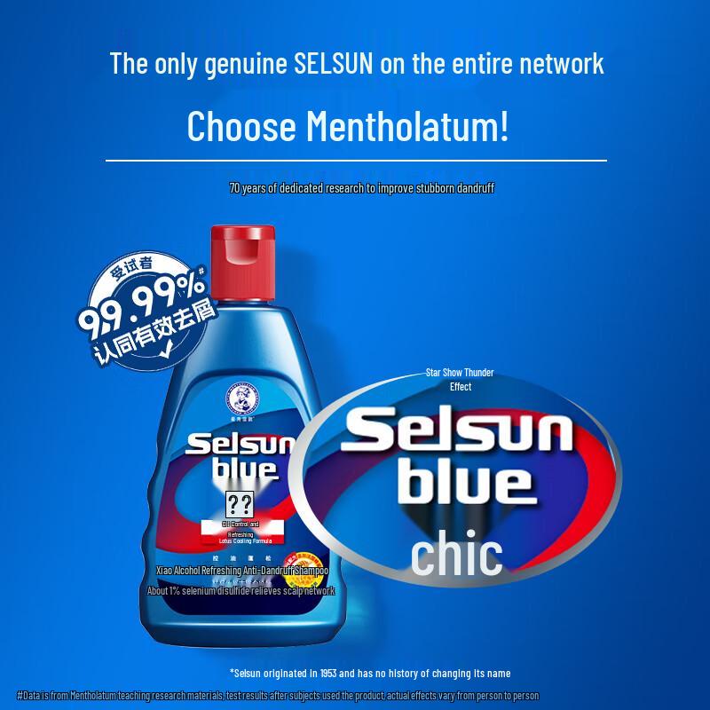 Mentholatum Selsun Anti-Dandruff & Oil Control Shampoo