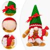 Long Hair/Long Beard Gingerbread Dwarf Dolls Rolling Pin Winter Gnomes Decorations  Thanksgiving