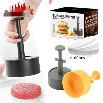 Fleisch Geflügel Werkzeuge Hamburgerpresse Burger Patty Maker ABS-Kunststoff Schweinefleisch Rindfleisch Burger Manuelle Form für Grill Grillplatte Werkzeug XJY43