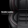 Leather Seat Covers, All Season Full Coverage Breathable Automotive Seat Protector, Airbag Compatible, for Sedans SUVs