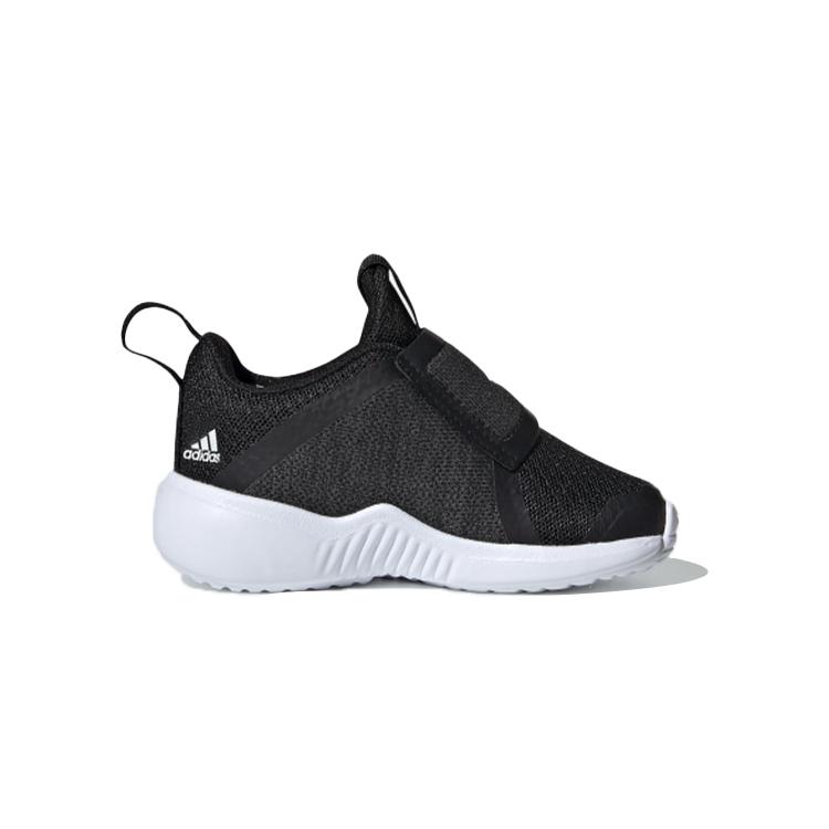 New Cf I x Adidas Fortarun Low Top Running Shoes Black White Infant And Toddler G27195