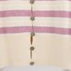 In stock, Spring and Autumn New Quality Long-sleeve Short Gold Button V-neck Knit Top Fashion Cardigan Jacket 25238