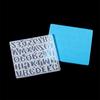 Alphabet Epoxy Resin Mold Letters Number Earrings Pendants Silicone Molds for DIY Epoxy Resin Necklace Bracelet Pendant Crafts