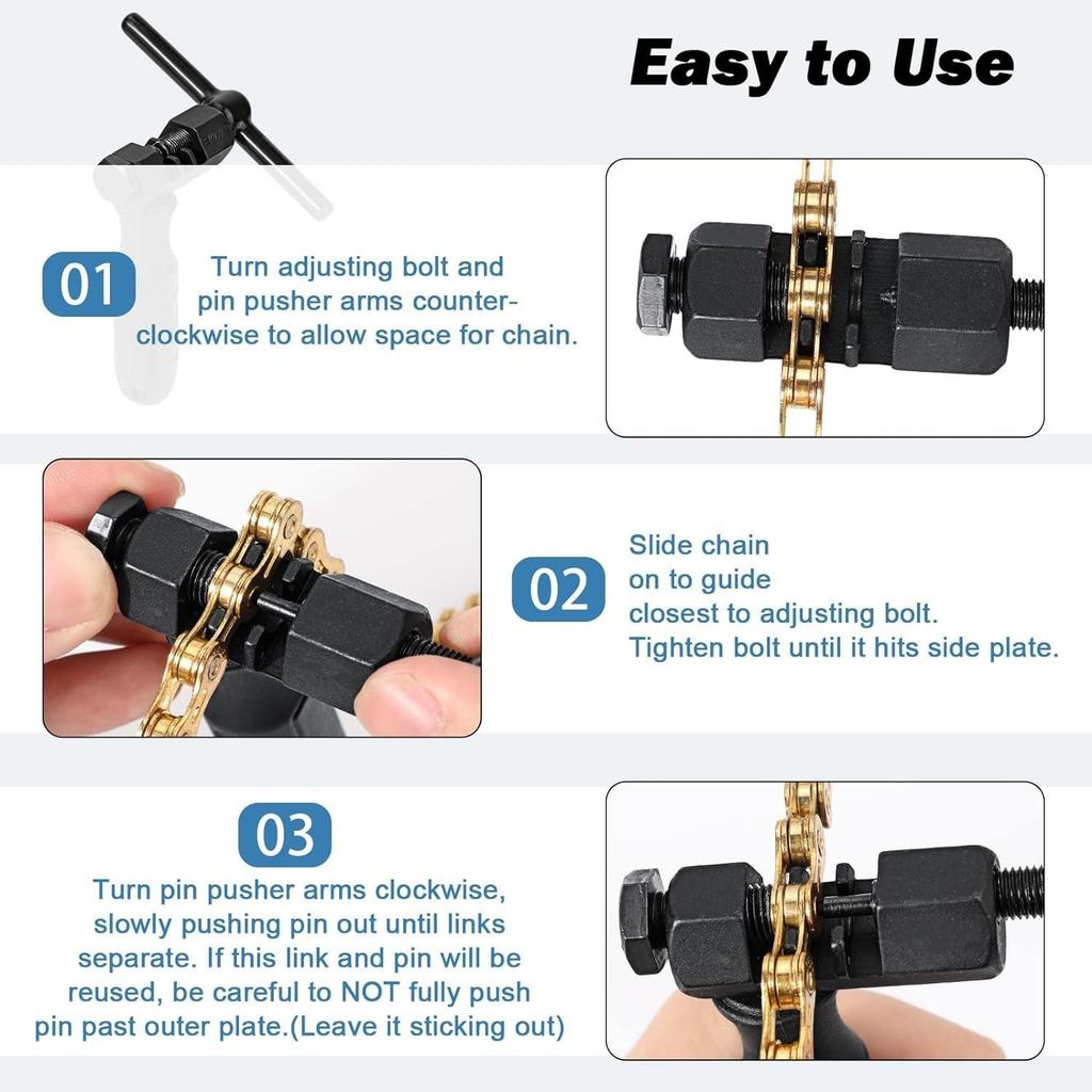 Bicycle chain installation and cutting suitable for bicycle repair tool removal, tool, 1-13 speed, [product]