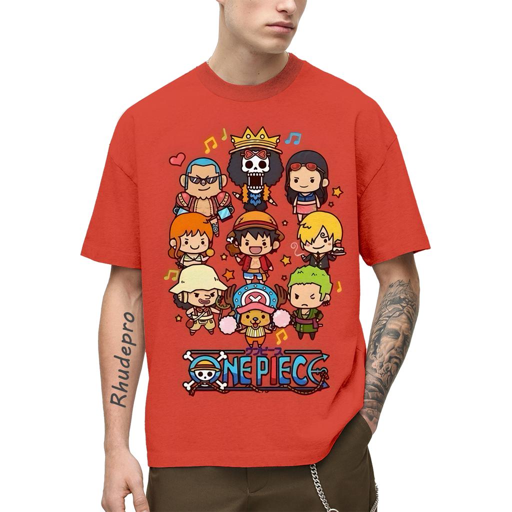 2025 Popular Anime  T-Shirt 3d Japan Men Short Sleeve One Piece Luffy Shirt Printed Men's Cosplay Clothing Tops