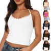 Women's Summer Small Vest Outer Wear Camisole Bottom Shirt Sexy Exposed Navel Color Slim Top