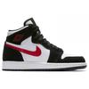 (GS) Air Jordan 1 Retro High 'Black Red White' Kids' 705300-020