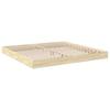 VidaXL Bettgestell ohne Matratze Sonoma-Eiche 180x200 cm Holzwerkstoff