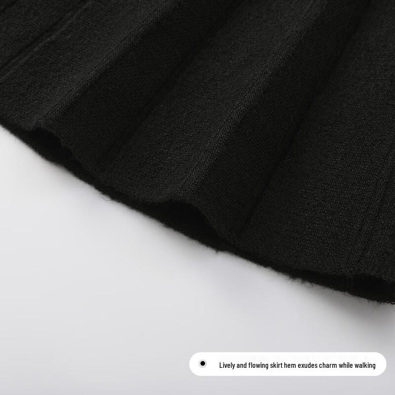 FivePlus Women's Thickened A-Line Mini Skirt