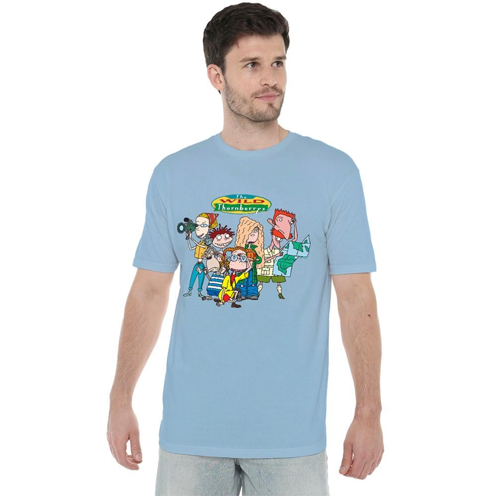 Wild Thornberrys Ready For Action T-Shirt S-2XL Light Blue S