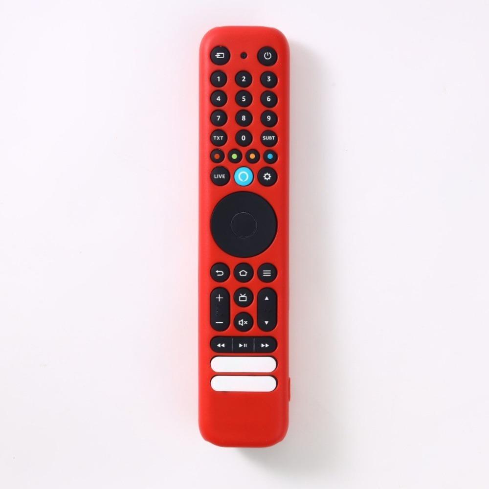 High Quality Silicone Protective Case with Lanyard Protector Remote Controller Cover Shockproof Soft Shell for TCL RC716/RC833