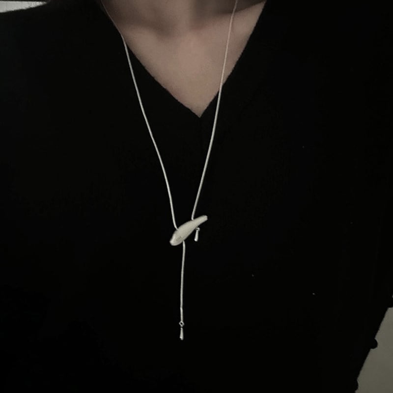 Mosxe [925silver] Nars String Necklace