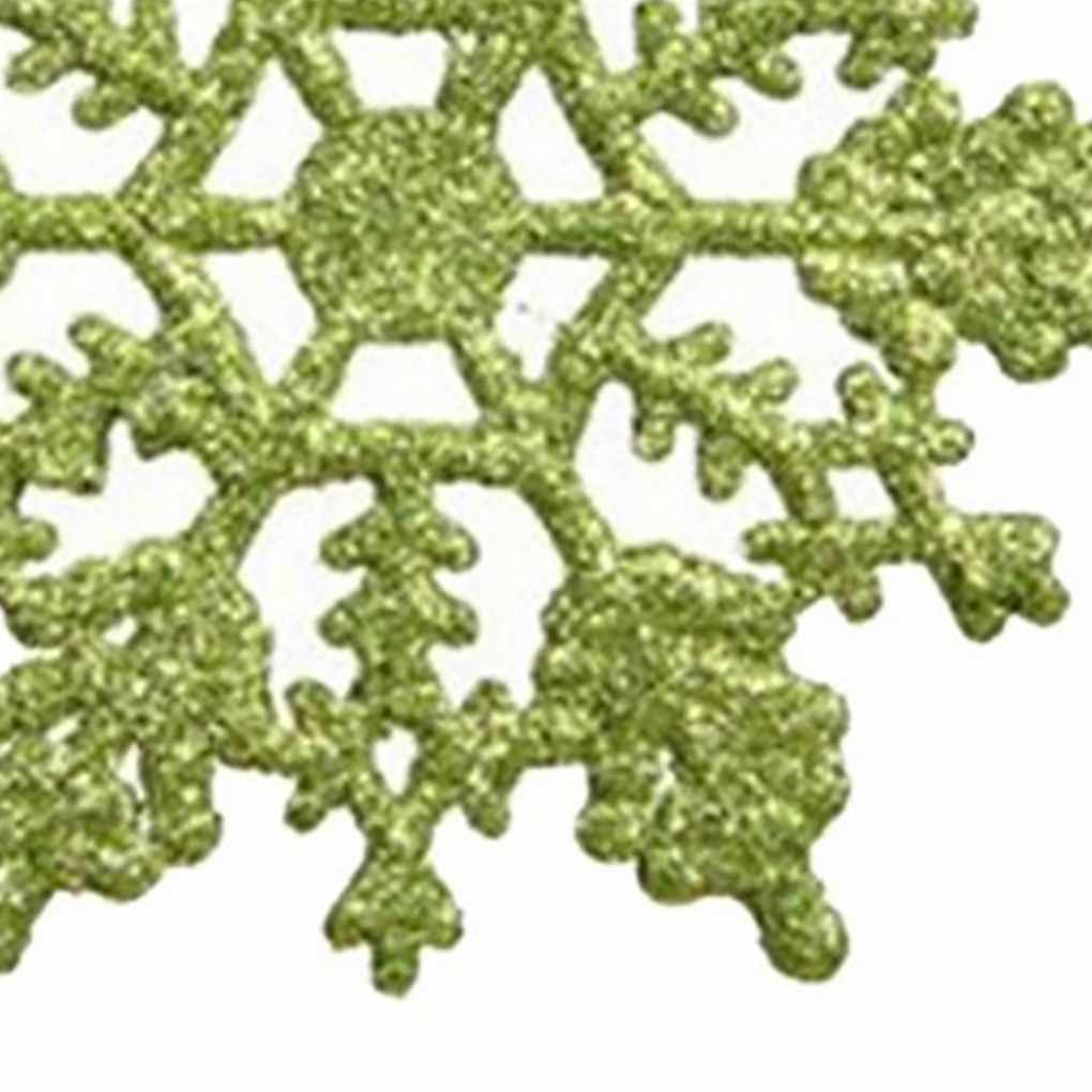 12 Stück Heim Büro Hotel Innen Außen Tragbar Weihnachts Schneeflocken Dekoration Wohnzimmer Schlafzimmer Deko Party