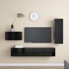 4-piece TV Stand Set Engineered Wood