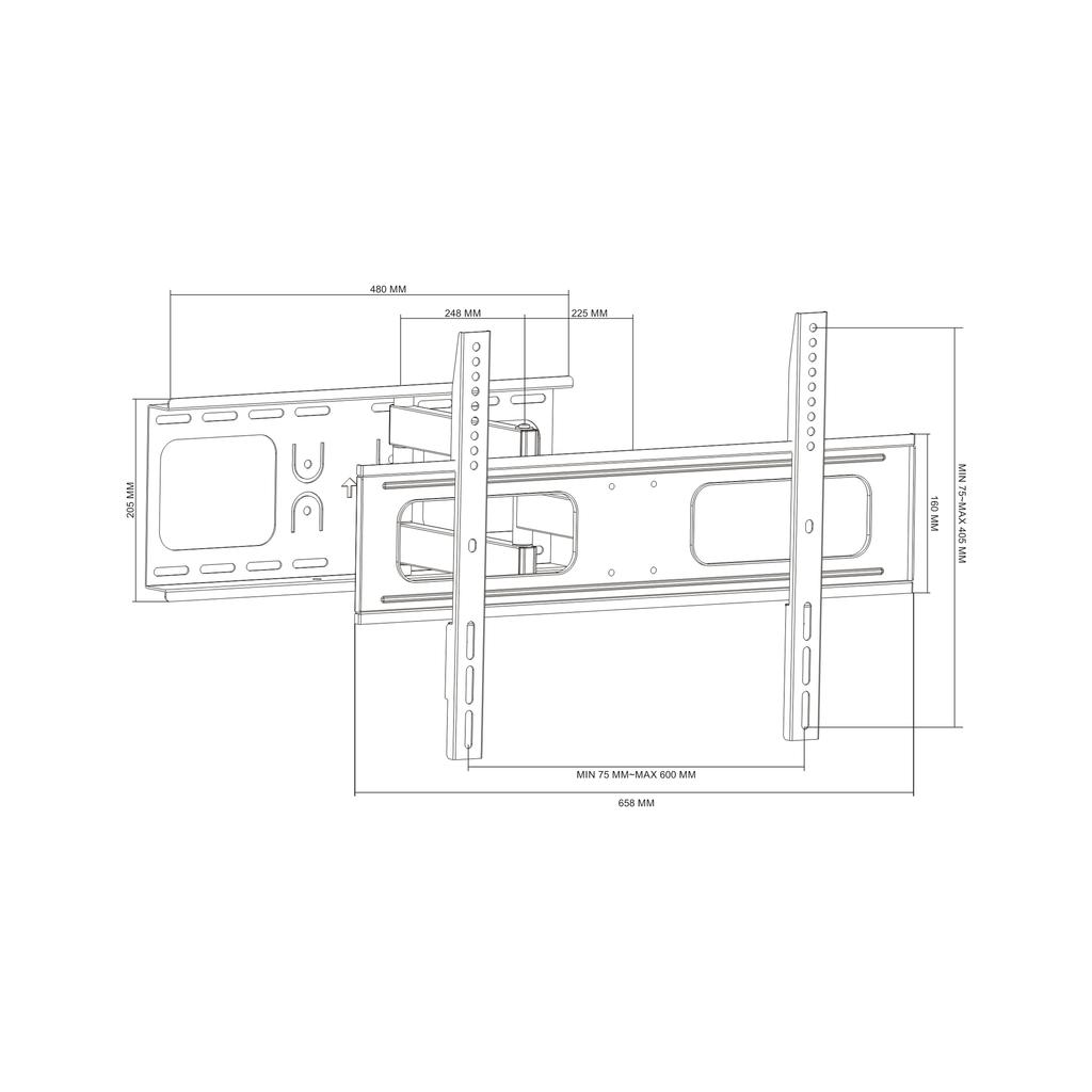 Cabletech TV Mount for 37"-70" TVs