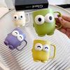 Cute Cartoon Toothbrush Holder, Multi-Functional Oral Care Cup, Suitable For Student Dormitories And Home Oral Care Sets