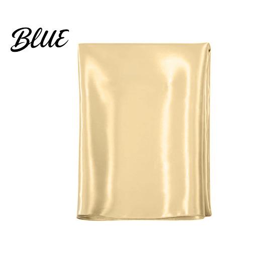 Scandinavian Style Table Protective Cover Satin Fabric Nordic Smooth Linen Tablecloth Dustproof Colorful Wedding Party