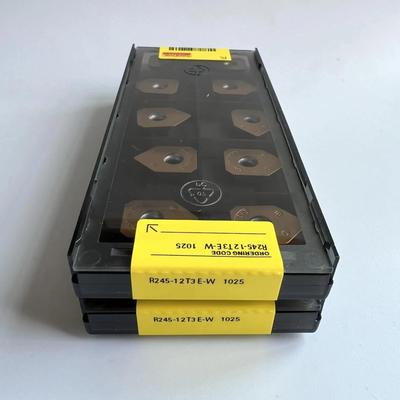 Original Sandvik / R245-12T3E-W 1025 / Hartmetall CNC-Wendeplatte 10 STÜCK