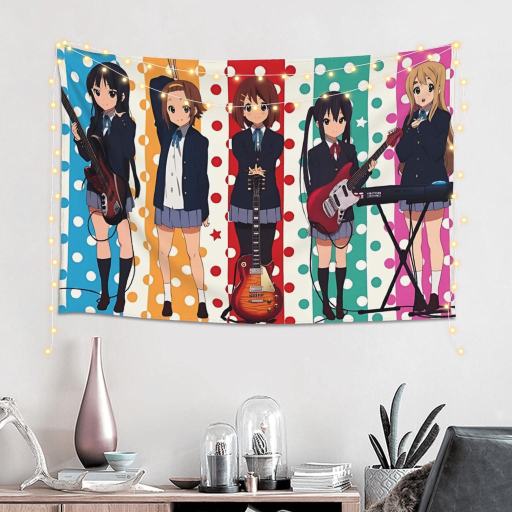 Colorful Anime Girl Tapestry Room decoration Home Decoration Tapestry Decor Accessories Cute Room Decor