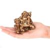 Laughing Buddha Riding Dragon Turtle Figurines Statue Feng Shui Buddha Ornaments  Chinese