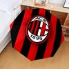 1PC Ac Milan Printed Umbrella Folding umbrella, automatic umbrella 8-Frame for Travel, camping Fan gifts Christmas Gifts