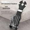 Portable Folding Hex Socket Screwdriver & Wrench Set for Automotive and Household Repairs