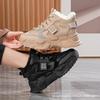 Winter New Velvet Dad Shoes Ins Height Increase Warm Sports Shoes Casual Cotton Shoes K