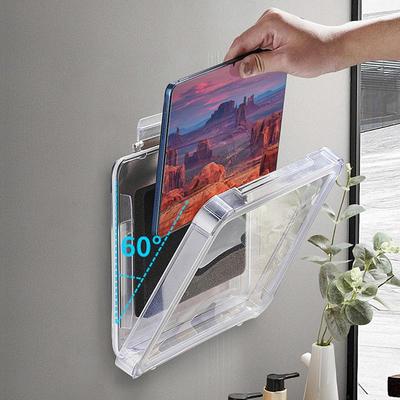 Badezimmer-Tablet-Halter Badezimmer-Tablet-Hülle Handyhalter Bildschirm-Wandhalterung Dusch-Handyhalter Für Küche Badewanne Wohnzimmer
