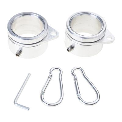 Flag Spinners Hardware Bearing System Aluminum Rings Stainless Steel Hook Fit 0.9-1.05 Inch Diameter Poles