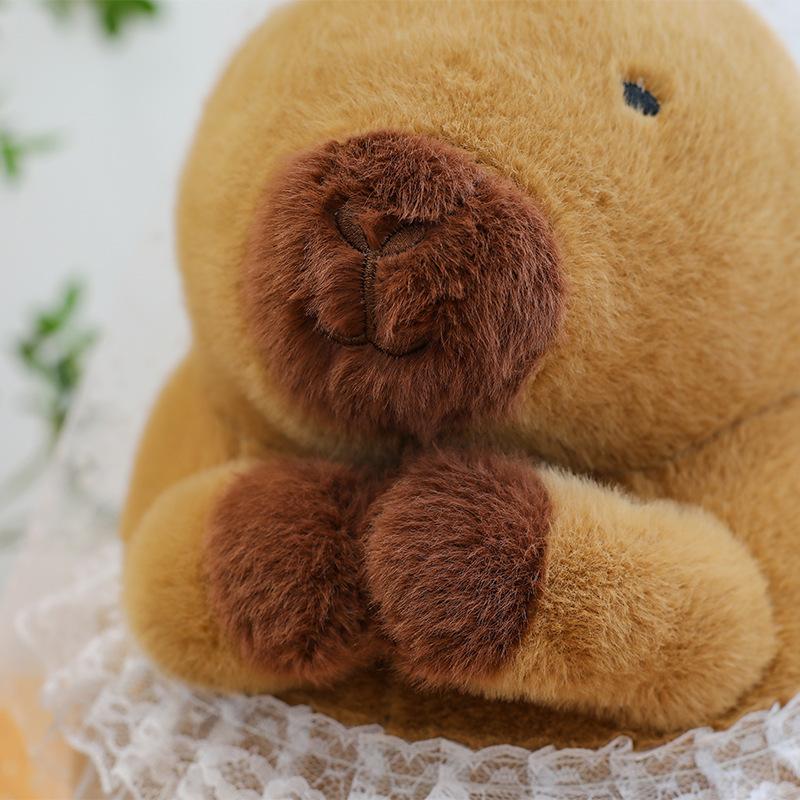 Beliebtes Capybara-Plüschtier, niedliche Capybara-Puppe, Puppe, Kindergeburtstagsgeschenk