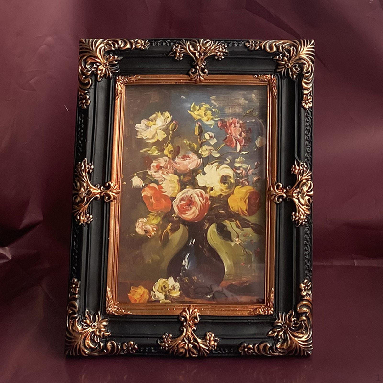 

7inch Photo Frame 7.5x9.4inch Rectangle Decoration for Collage Multipurpose French Styled