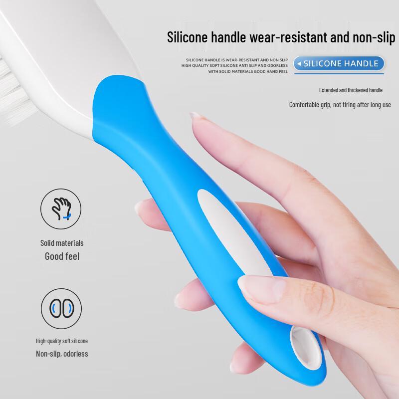 Multifunktionale Schuhputzbürste mit weichen Borsten