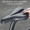 Hollows Out Bike Seats Cushions Shock Absorption Bicycles Silicones Cushions Seats for Long Distances Cycling