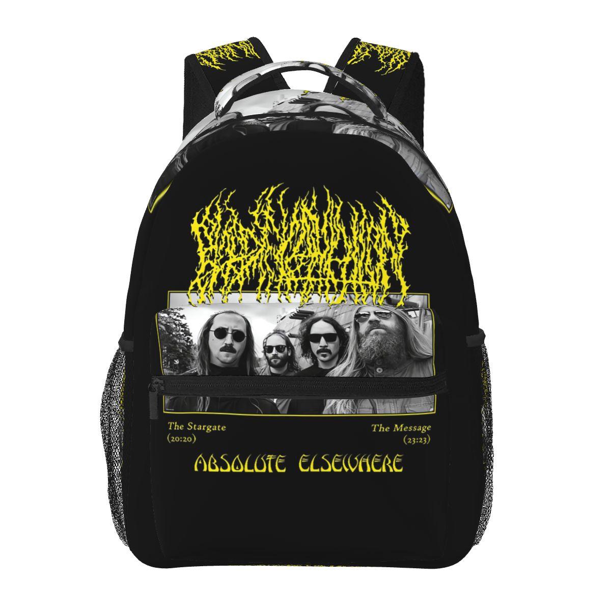 Blood Incantation Student Rugzak Schooltas Wandelen Reizen Dagrugzak voor Mannen Vrouwen Mode Boekentas Schoudertassen One Size