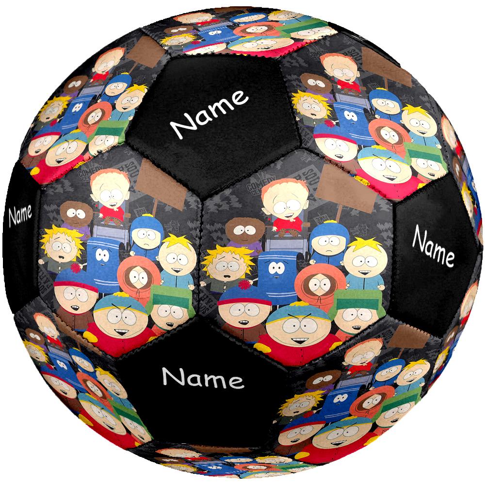 Custom Name South Park Theme Size 5 Soccer Ball, Suitable for Both Indoor and Outdoor Matches, a Gift Suitable for Everyone.
