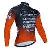 Gw Autumn  Pro Team Cycling Jersey 19D Bib Set MTB Uniform Bicycle Clothing Quick Dry Bike Clothes Mens Long Cycling Wear