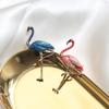 Spilla Brooch alla Moda Fenicottero Lega Unica Stile Esotico come Regalo di Natale