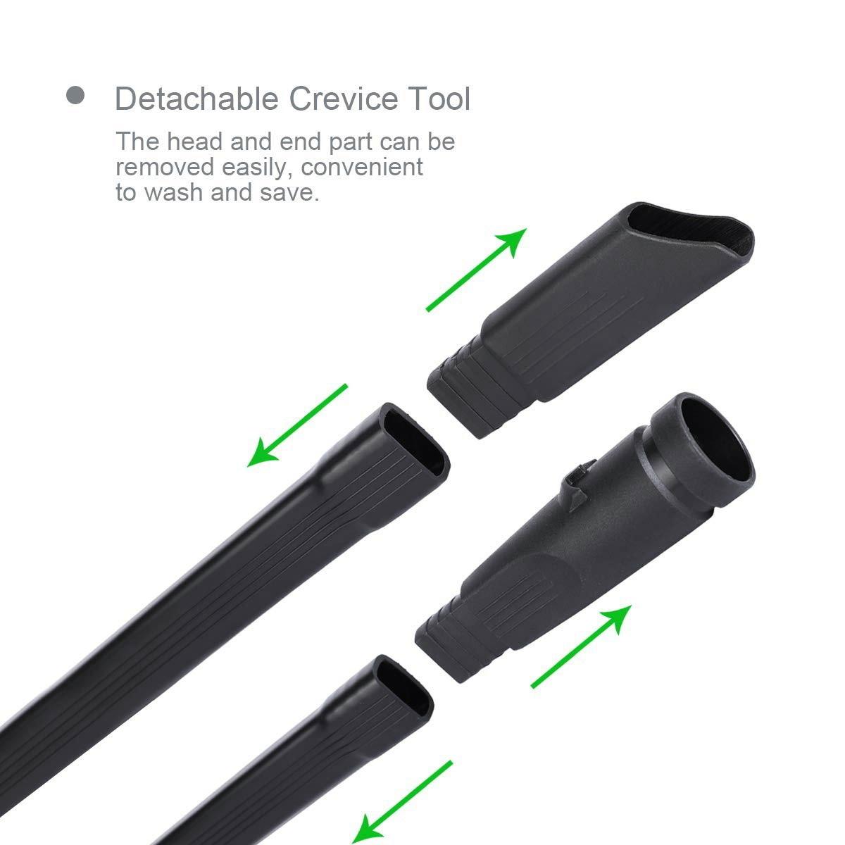A84E-Crevice Tool For Dyson V6 Vacuum,Flexible Crevice Extension Tool Attachment For Dyson DC35 DC45 DC58 DC59 DC62 V6 Vacuum Cl чёрный