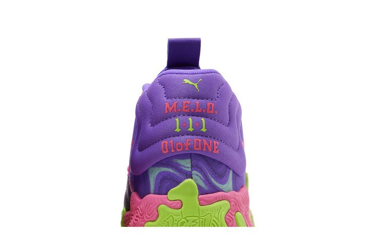 Men's Sneakers Puma LaMelo Ball MB.03 Toxic Purple Glimmer/Green Gecko