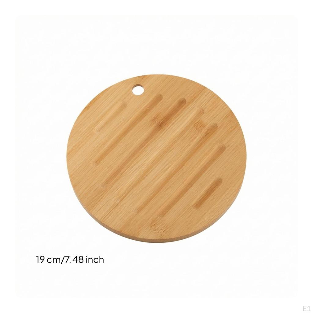 Bamboo HeatResistant Mat Easy to Clean Heat Resistant Pad for