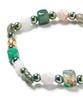Green Agate Stone Bracelet (PLT-BR-038_GN)