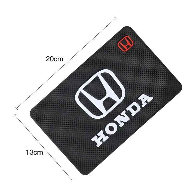 Vehicle Mobile Phone Non-Slip Pad Car Silicone Storage Mat For Honda Civic Fit Jazz Accord Pilot CRV Odyssey Passport City Shutt HQ4