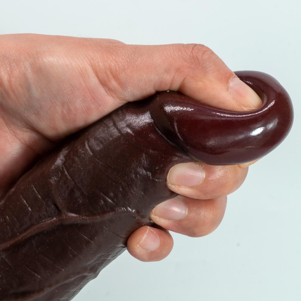 Black Giant Super Soft Super Long Dildo Anal Plug Female Dildo Female Manual Masturbator Adult Sex Toys