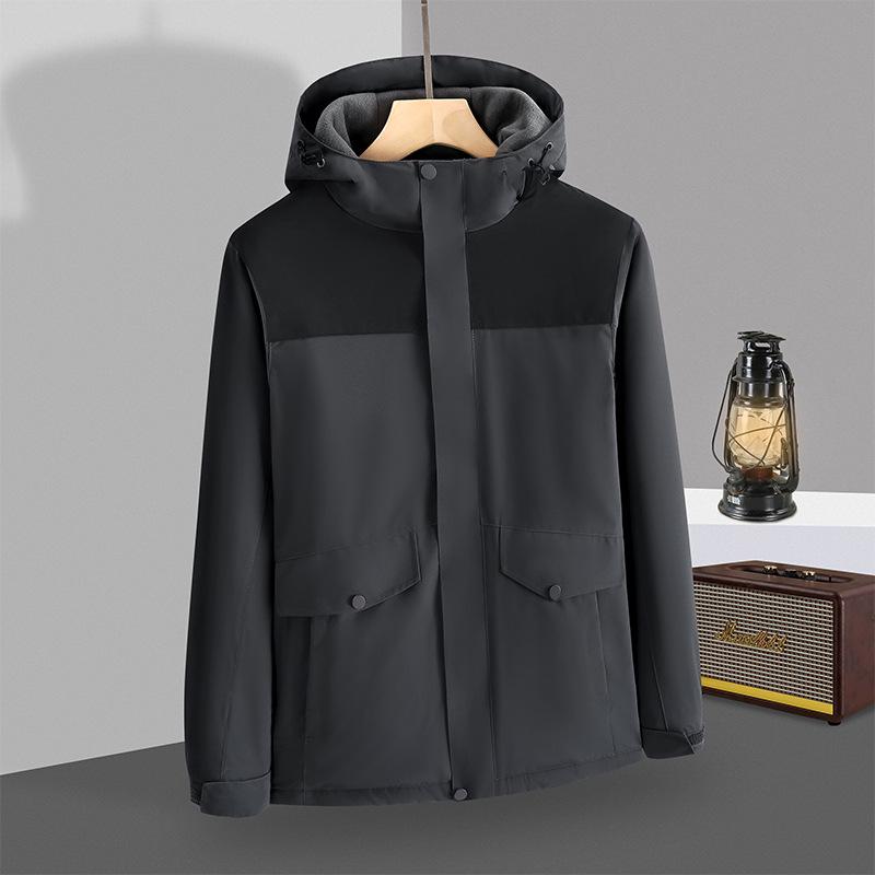 

Ветрозащитная зимняя рабочая одежда, цельная куртка с флисовой подкладкой для мужчин и женщин, возможна печать логотипа на заказ. S