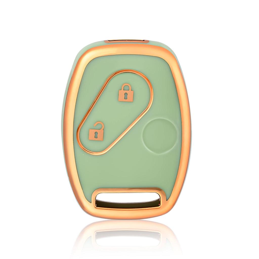 2/3 Buttons Soft TPU Car Key Case Cover for Honda Fit CIVIC JAZZ Pilot Accord CR-V Freed Freed Pilot StepWGN Insight Key Shell