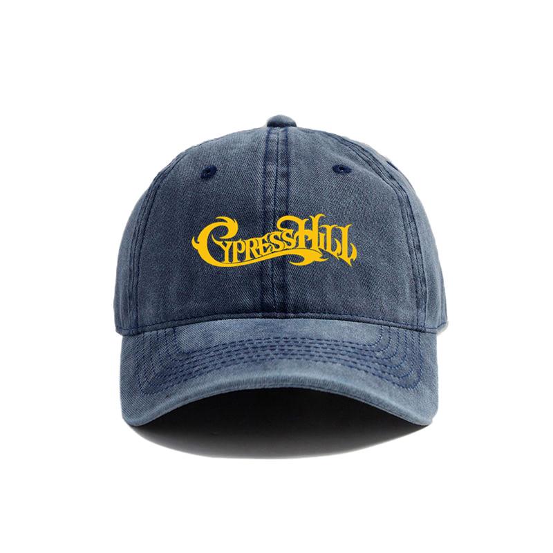 Cypress Hill Baseball Cap Summer Distressed Dad Hats Unisex Outdoor Adjustable Cotton Caps MZ-434