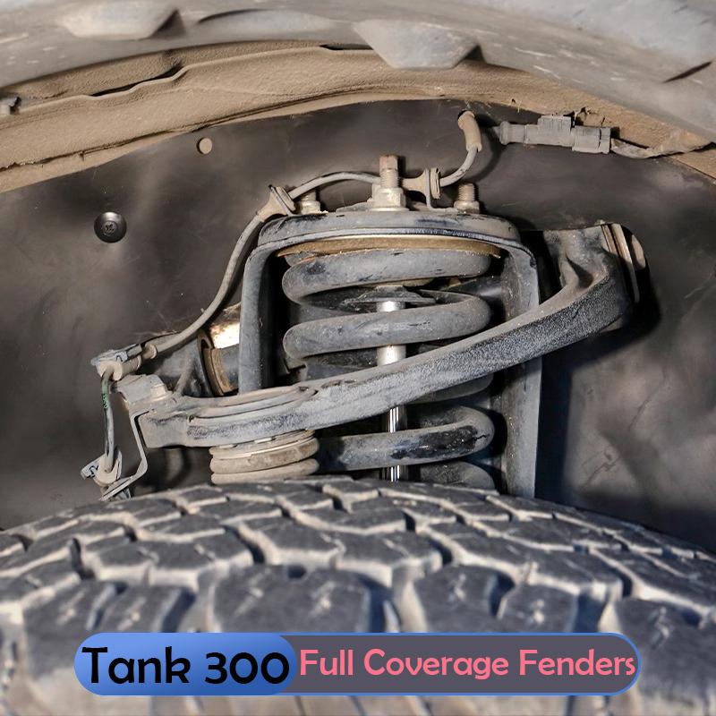 Splash guard fender liner protective cover compatible with Great Wall TANK 300 GWM car exterior accessories 19-25 models