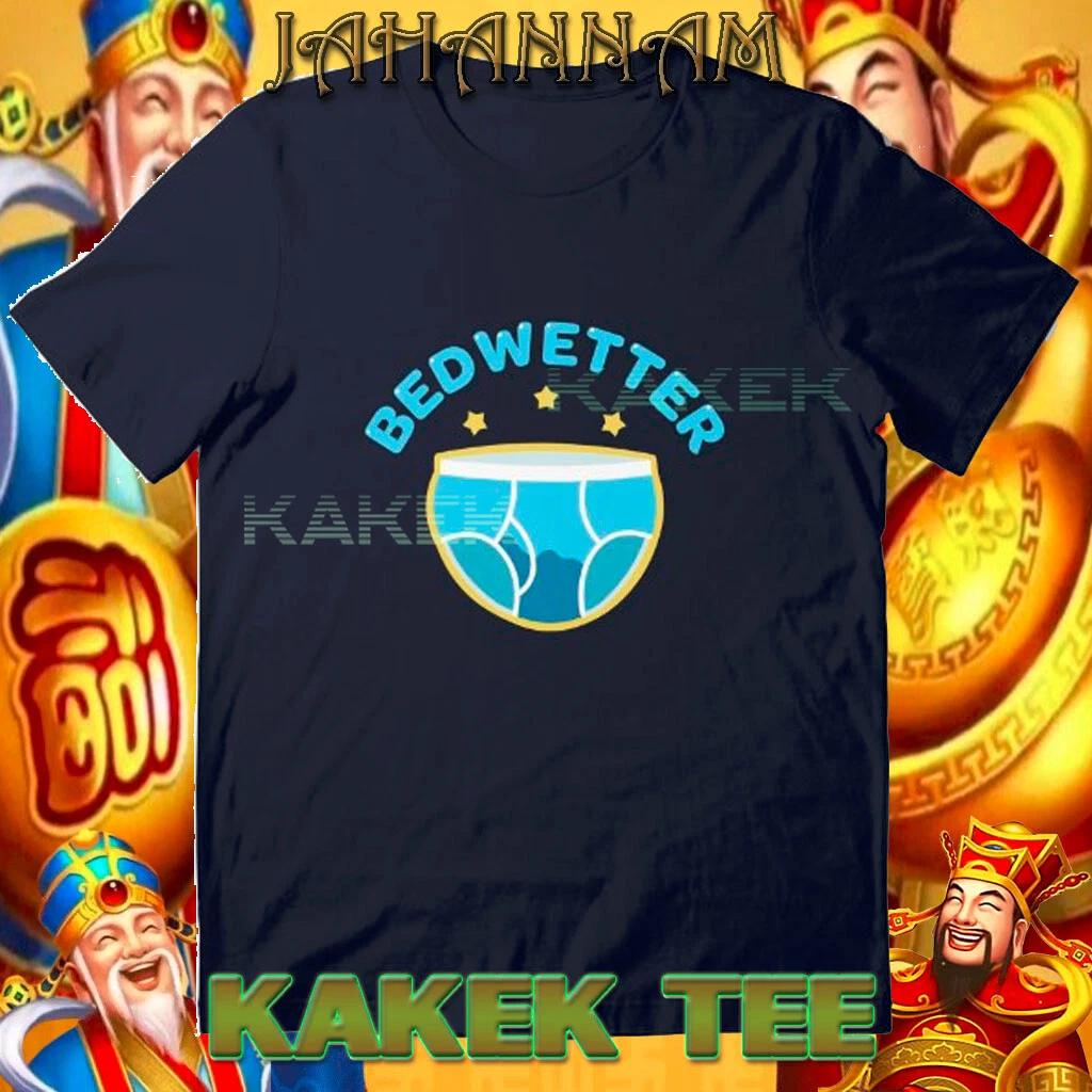 New Shirt BED WETTER Logo Logo T shirt Funny Logo TEE T shirt Size S to 5XL L